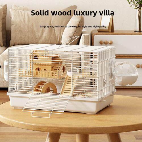 仓鼠笼特大型别墅豪华廉价大型小型金丝熊铁丝特种实木大空间新手