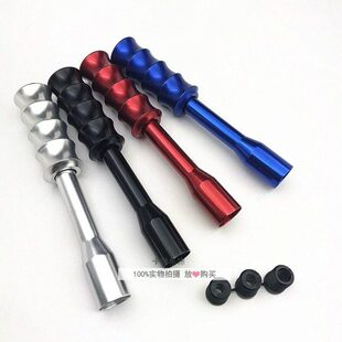 汽车延长杆档把头改装通用波棍头铝合金排挡头加长杆变速杆挂挡头