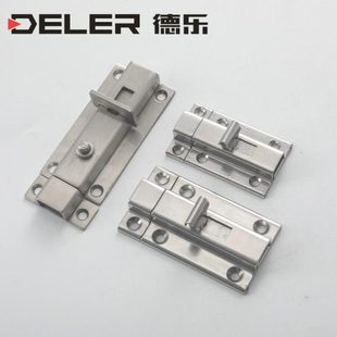 不锈钢插销HFY56-L50/65加厚弹簧自动五金柜门门窗明装HFY25-L102