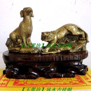 铜虎马摆件属虎马者客厅店铺卧室办公室桌面吉祥摆设家居装饰礼品
