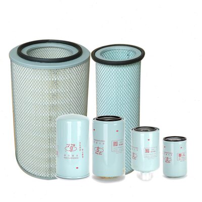适用龙工215 225 235 360 370挖机机滤LF3349柴滤油水空滤芯K2342