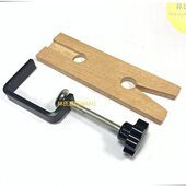 金工桌木台塞夹具可移动台塞执模台桌边夹式 免打孔台木打金工具