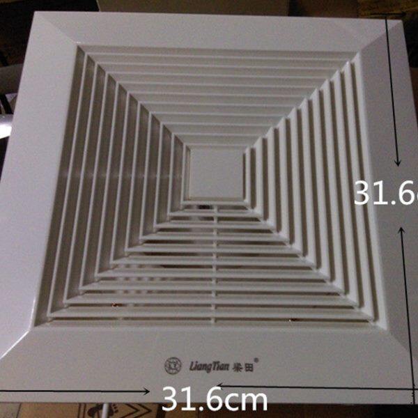 梁田/欧创尔12寸排气扇换气扇天花管道式通风扇抽风机吸顶