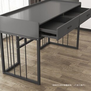 电脑桌子台式家用书桌学习桌带抽屉多功能化妆台写字台卧室床头柜