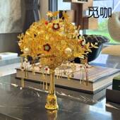 金色手娘捧花高材料中新式 婚礼新级婚秀禾旗袍送闺ps4TddBh蜜结婚