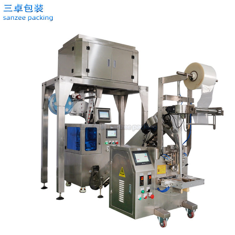 三卓SZ-21 超声波内外袋三角袋茶叶定量分装机 冬瓜荷花茶包装机