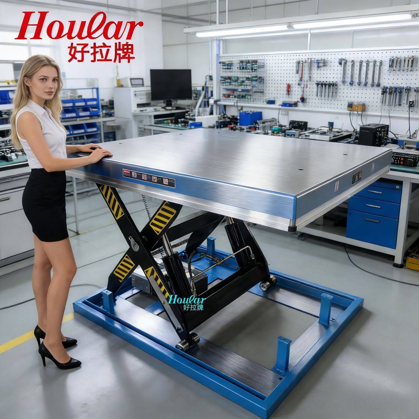 HW4001/4吨电动升降平台固定式升降台小型液压货梯提升机自动平台,搬运/仓储/物流设备,立体仓库设备,淘宝优惠券,粉丝福利购,淘宝优惠卷