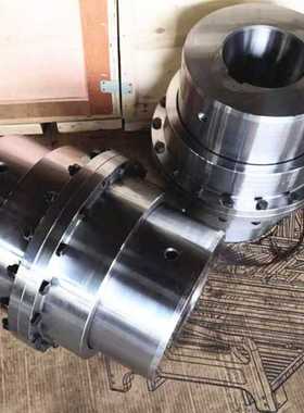 鼓型齿联轴器GIICL5齿式内外齿轮靠背轮贯穿式连接