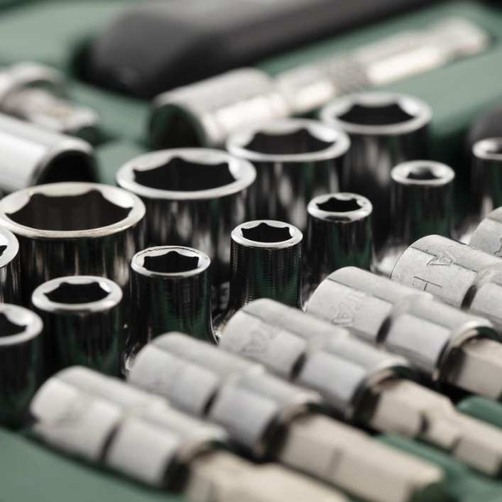 世达 （SATA）52件 6.3mm套筒组合套装套装棘轮扳手全套 09002