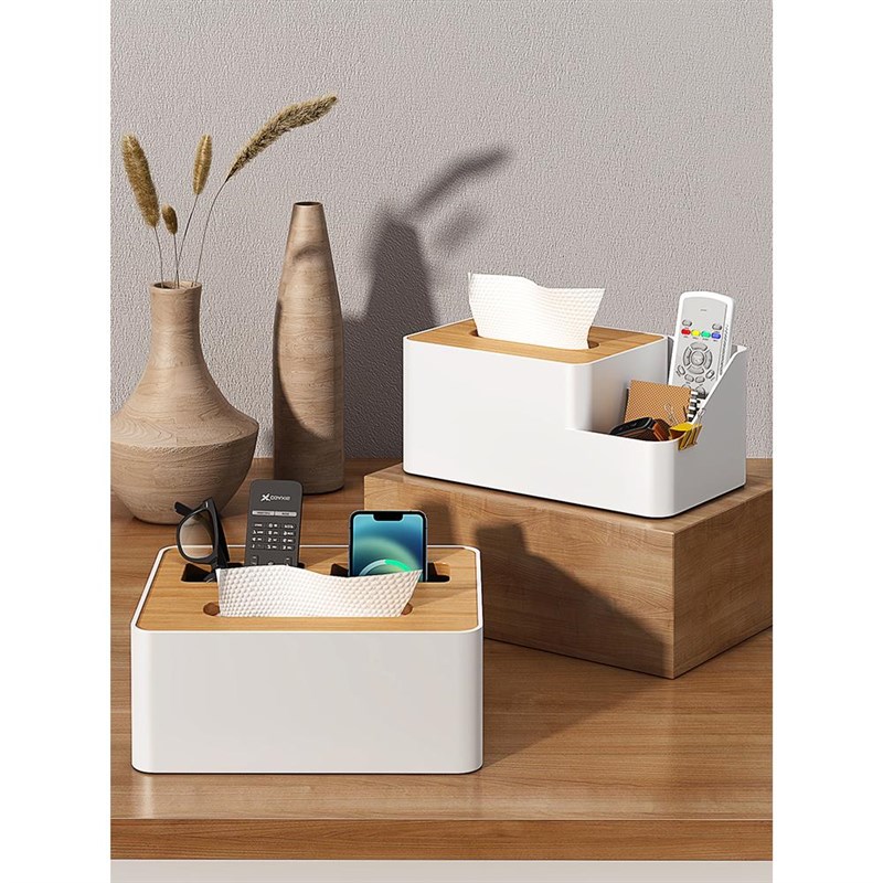 纸巾盒客厅家用j卫生纸盒创意多功能收纳盒桌面餐巾纸收纳盒