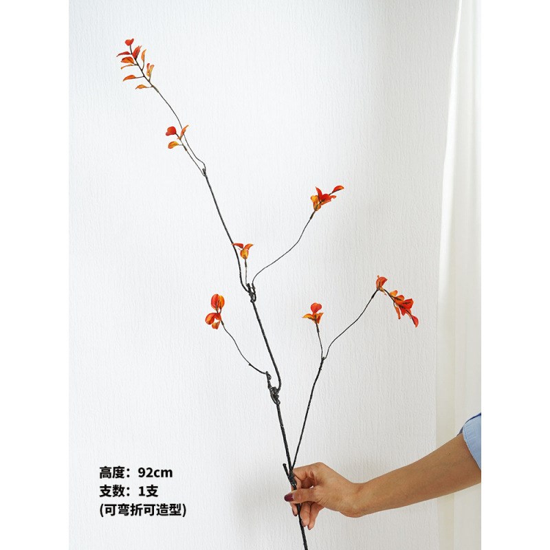 龙枣枝中式插花树枝树干装饰干花客厅名宿酒店枯枝摆件干枝