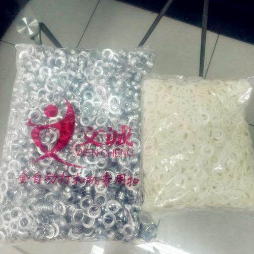 全991自动打扣机/匹配扣眼/文诚牌10内扣眼半铁半塑5胶13.内径径
