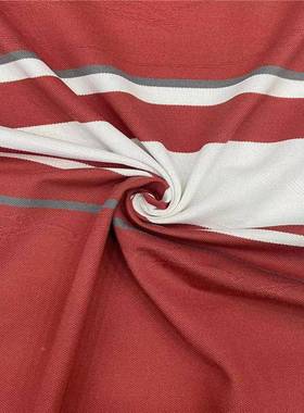 架厂家直销织面料男针装T恤衫涤色棉SQ7375织间条柔软网眼珠地提