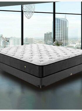 肤舒用适乳胶家床垫CFC软垫适中独袋弹簧双人椰棕亲席梦思