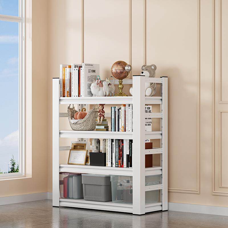 铁艺家收用书架置fkx78715物架儿童绘架本纳柜客厅书铁架落地多层