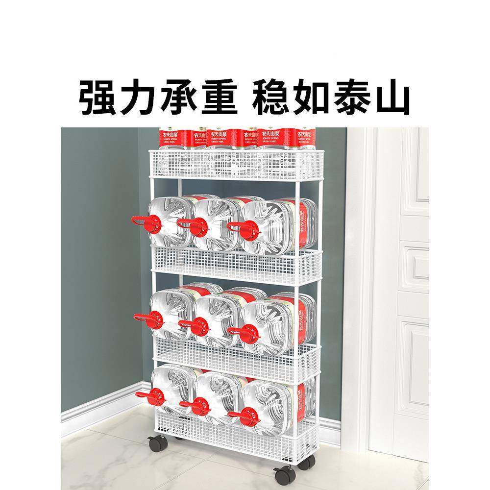 ?卧室门置物架卫生间夹缝收纳柜超薄后窄F77JJ759储极落物柜地门