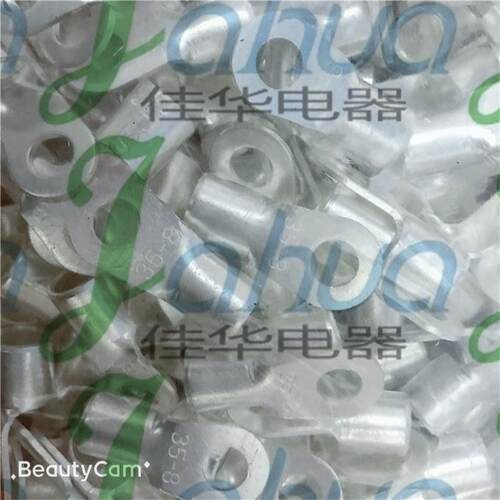 OT35冷压裸头端圆形接OT35-8线端子-铜8鼻子