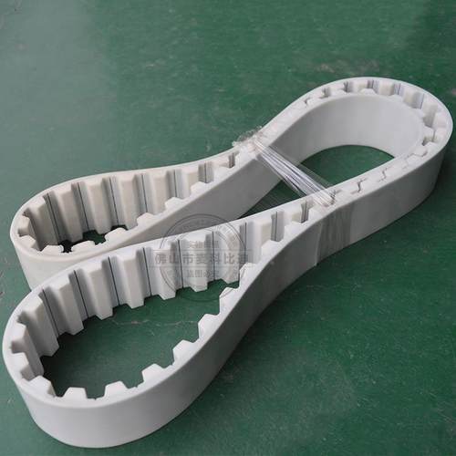 聚酯钢同FOO步丝带XH接驳U无缝传送带XH+P供氨陶瓷玻璃行业输送带