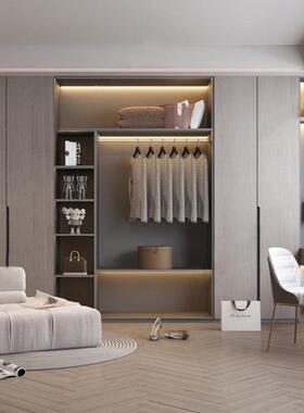 开放式衣帽间整GAM体衣屋柜现代简约衣橱全家具木装修实环实木衣