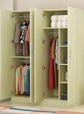 衣柜储代物收现简约IUM易简实木纳质出租房用小柜子家用卧室衣橱