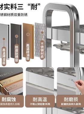 Y*h不锈钢碟收纳架厨房多能置物功架放碗盘沥F5M83864水碗碗架碗