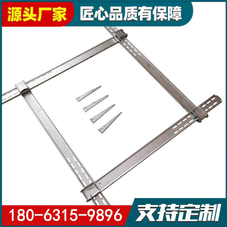 Q345方柱扣加固件多少钱一吨可调节镀锌方圆扣工厂方柱扣紧固件厂
