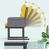 躺折寝叠椅躺椅午休椅家用WFP午睡懒人休闲靠背办公子宿舍室可电j