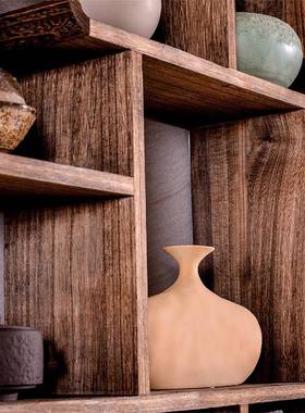 子。博古实木墙中式上置物架摆件多宝阁MY020210架架子格架茶具架