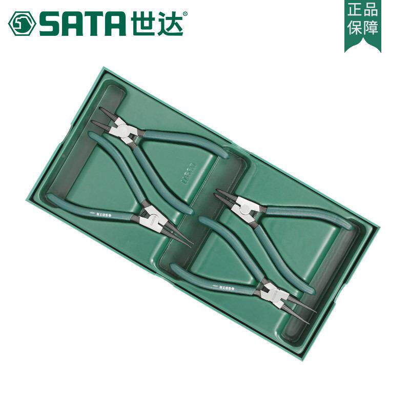 704钳工具0卡圈卡簧钳弯钳卡黄钳外卡簧e型7英寸弹簧子卡环7202