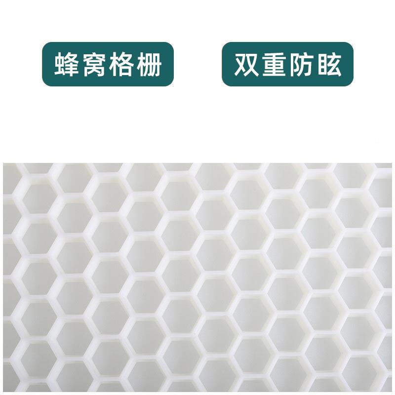 蜂灯窝室嵌入式AQA护眼灯平板集教成方灯学生吊灯具画室格灯栅面