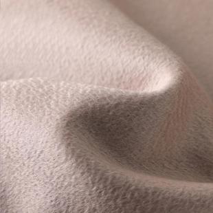 双羊面毛水波纹ACA料羊面料绒毛呢面布料秋冬加厚羊毛大衣外套面