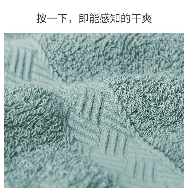 ?  五星级酒店小毛巾洗脸家用纯棉手巾成人擦手挂式4条方巾