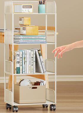 书ZOP架落地置文物架多层收纳书柜储办物柜子公室工位可移动件推