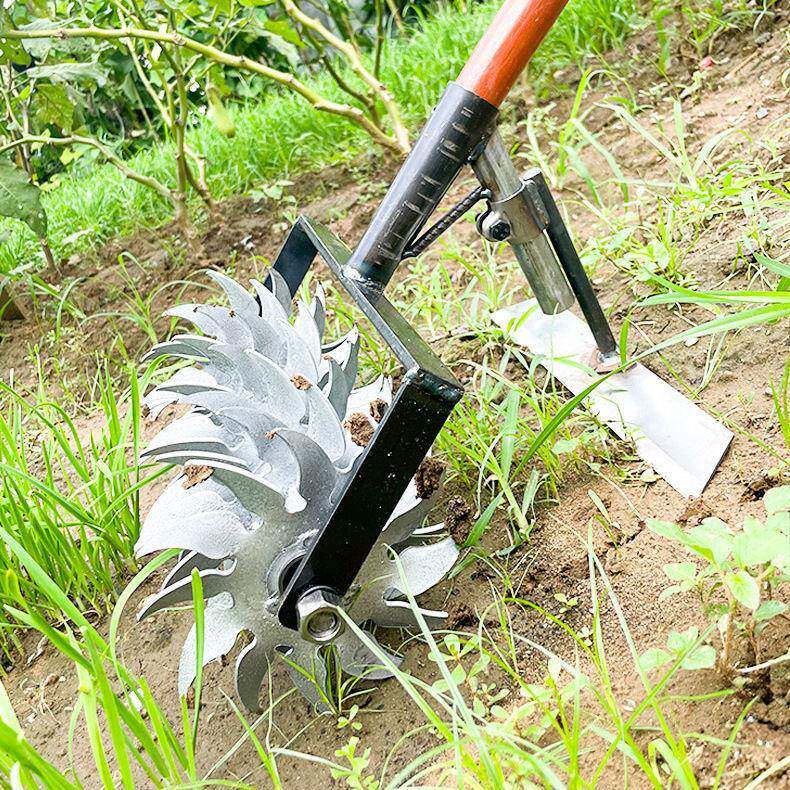 能多功除草神器工松土947翻土头工具旋风轮锄草锄人农用锰钢耘锄