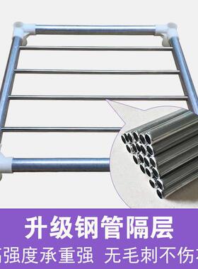 加粗卧全钢管衣柜简易布衣柜LRV家衣用室加固厚加单人双人出租房用橱