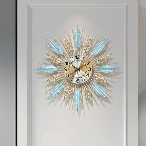 钟表挂钟客厅家用装8aidFeyM饰挂用墙家高档挂表现代简约创意时轻