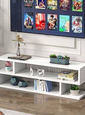 客WAG款厅电视柜小户型旅路馆架子落地由置器物架出租屋电视柜省