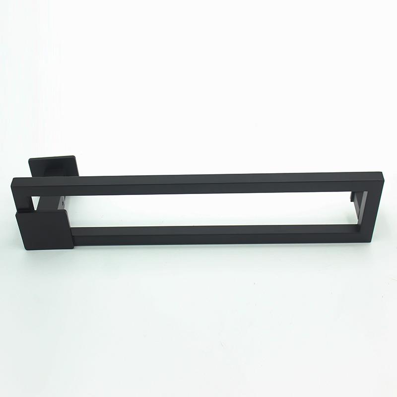 淋浴房不锈钢1XY-040A静35x2黑璃钛拉丝拉手浴室推拉玻门把手音