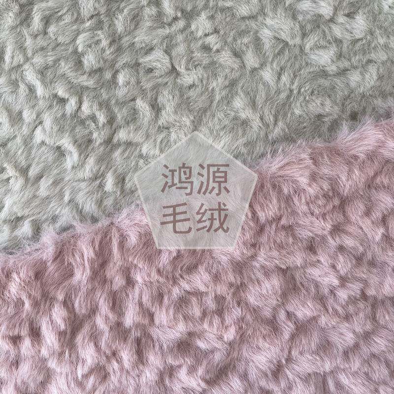 新品现货云朵羊毛PDM羊刷花20mm加厚仿毛外面料服装玩偶抱枕套布