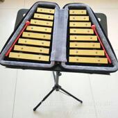 双排铝板打琴夫打击乐器尔UNM手敲幼儿园表演儿童早教16琴音小钟