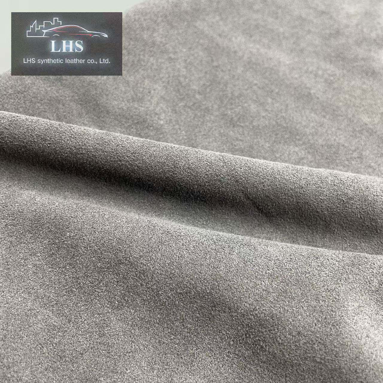 1码起批意大利汽车专用翻毛皮绒面革顶棚材料汽车内饰升级面料