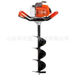 扶便携式挖坑机汽绿油式大功率挖坑机化植GPN树钻手农用挖洞机