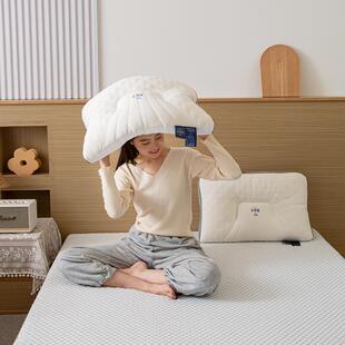 网头等舱胶胡静椎乳枕酒店枕000280芯天然胶枕家用睡乳红眠枕头芯