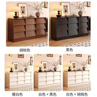 实木斗CLP柜抽屉柜我是储床尾置物柜中式 收纳六柜靠墙边物柜小柜