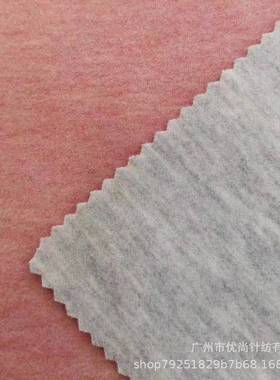 秋新冬款PTM300g竹双纤维丽尔蚕丝羊毛绒保暖磨毛德绒色纺针织面