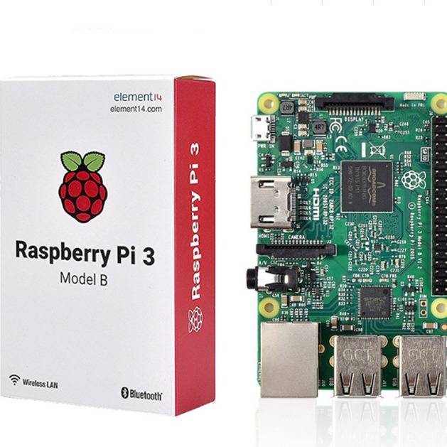 树莓派4代 树莓派4B Raspberry Pi 4B Model 3B+ 板载 3B/3B+/4B