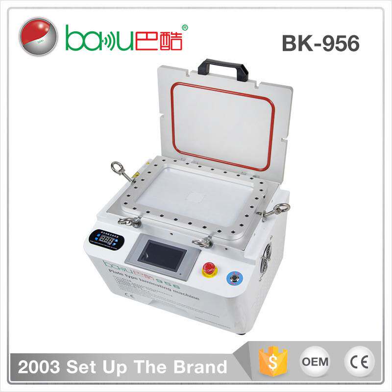 巴酷BK-956真空贴合机除泡一体5合1多功能OCA干胶压屏机手机平板