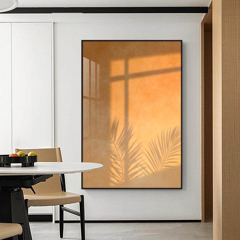 客厅沙发竖背景挂装饰画版光影植玄关画卧室床头艺物术xwJL-H67壁,家居饰品,现代装饰画,淘宝优惠券,粉丝福利购,淘宝优惠卷