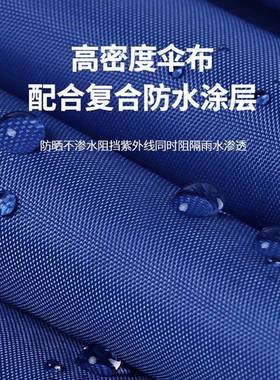遮阳晒伞户外摊大伞VUO院太阳摆伞四方伞大号摆地摊商庭用大雨伞