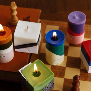 Elehorse象马「孤屿」纯手工侘寂风香薰蜡烛香氛礼盒家用装饰礼物